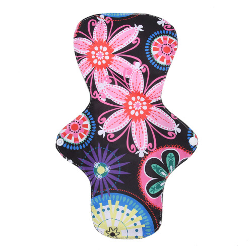 (#5) Bambus-Kohle-Faser Menstruationspad L 33cm #1
