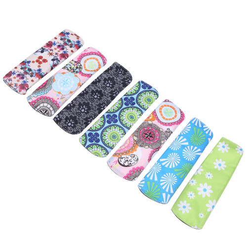 (Type A) 7x wiederverwendbare Bambus-Menstrualpads Typ B 1