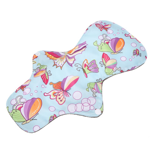 (#4) Bambus-Kohle-Faser Menstruationspad L 33cm #1 1