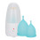 (1pc S + 1pc L) Wiederverwendbare Menstruationstasse Silikon Dicht 4
