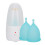 (2pcs S) Wiederverwendbare Menstruationstasse Silikon Dicht 4