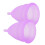(L) Silikon-Menstruationsbecher Set mit Box L 5