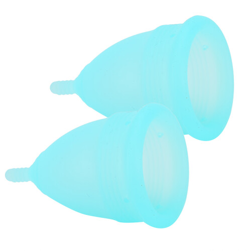 (S) Weicher Silikon-Menstruationsbecher (S) 2