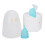 (1pc S + 1pc L) Wiederverwendbare Menstruationstasse Silikon Dicht 5