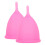 (2pcs L) Wiederverwendbarer Silikon-Menstruationsbecher L 2er 5