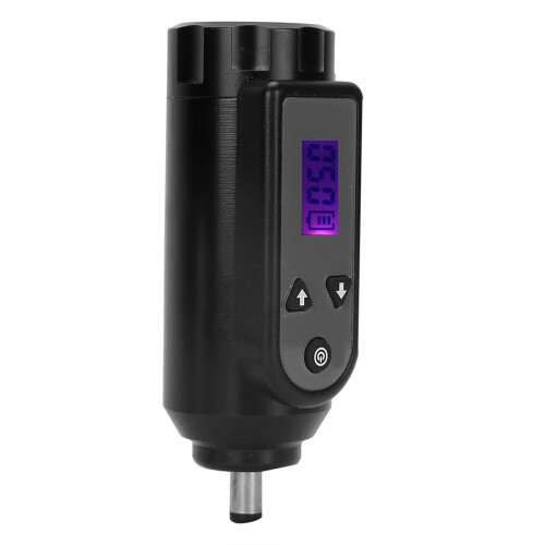 (DC) GHOST AXE Draadloos Tattoo Voeding LCD Grote Batterij 1