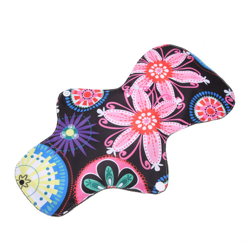 (#5) Bambus-Kohle-Faser Menstruationspad L 33cm #1 2