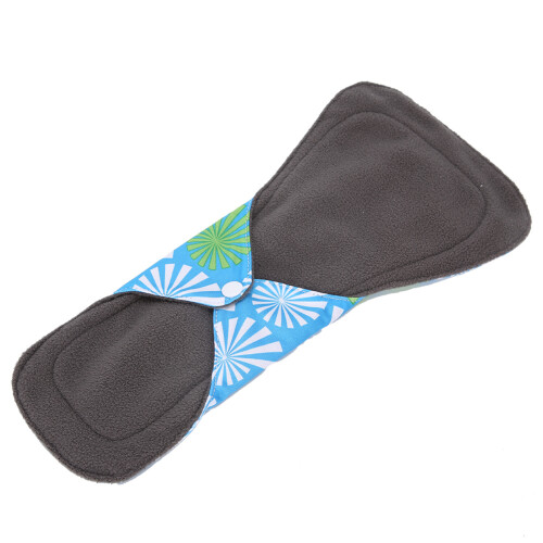 (#3) Bambus-Kohle-Faser Menstruationspad L 33cm #1 2