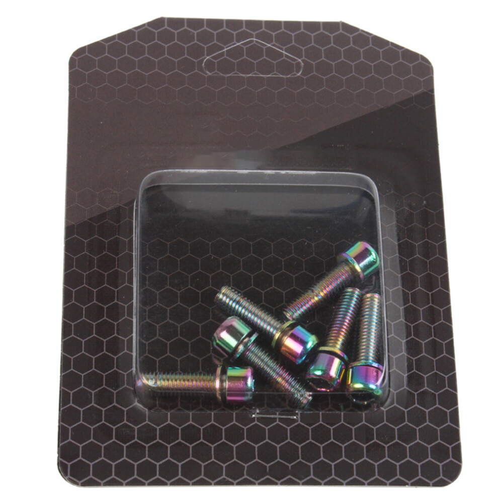 Ultralight Handlebar Screws Titanium Plated M5*18Mm Stem Screws 500367899090