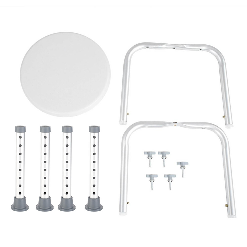 Adjustable Aluminum Shower Stool for Pregnant Elderly