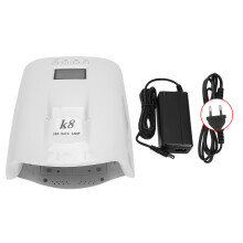 (EU Plug 110~240V) Nagel LED-Lampe Tragbar Schnell Trockner EU-Stecker