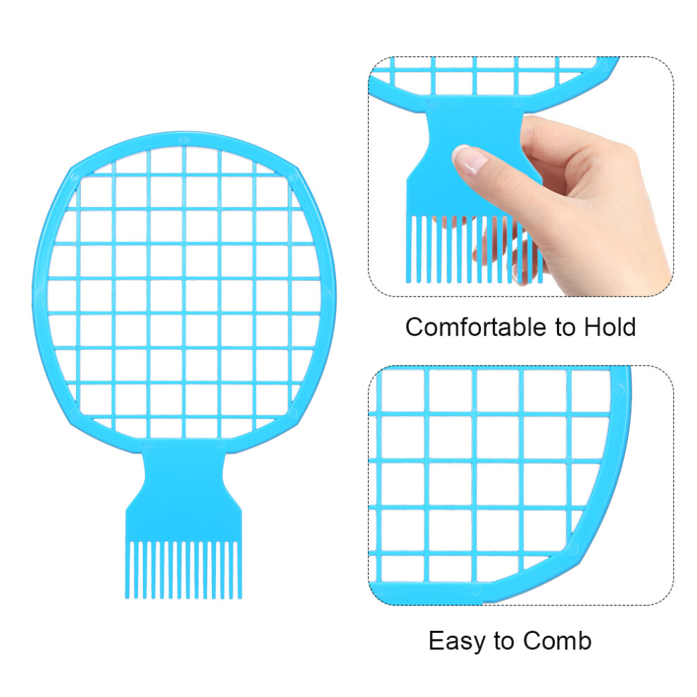 2 in 1 Afro Hair Brush Curly Hair Comb Twist Natural Hair Set of 3pcs