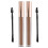 (4#Coffee) VIBELY 2pcs Eyebrow Tint Gel Dark Brown 1