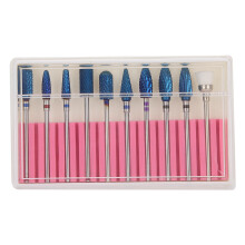 10x Nagelfeilköpfe Bohrersatz Set Maniküre Werkzeug