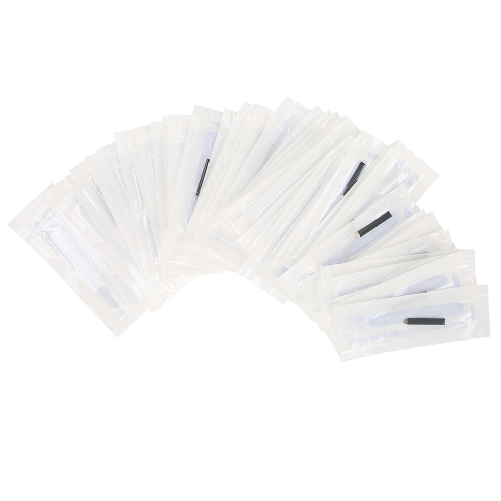 (U18‑pin) 50pcs Eyebrow Microblading Needles 0.18mm U16Pin