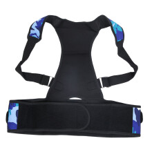 (Camouflage Blue XXL) Back Brace Posture Camo Blue XXL
