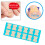 Ingroeiende Teennagel Corrector Stickers Blauw 3