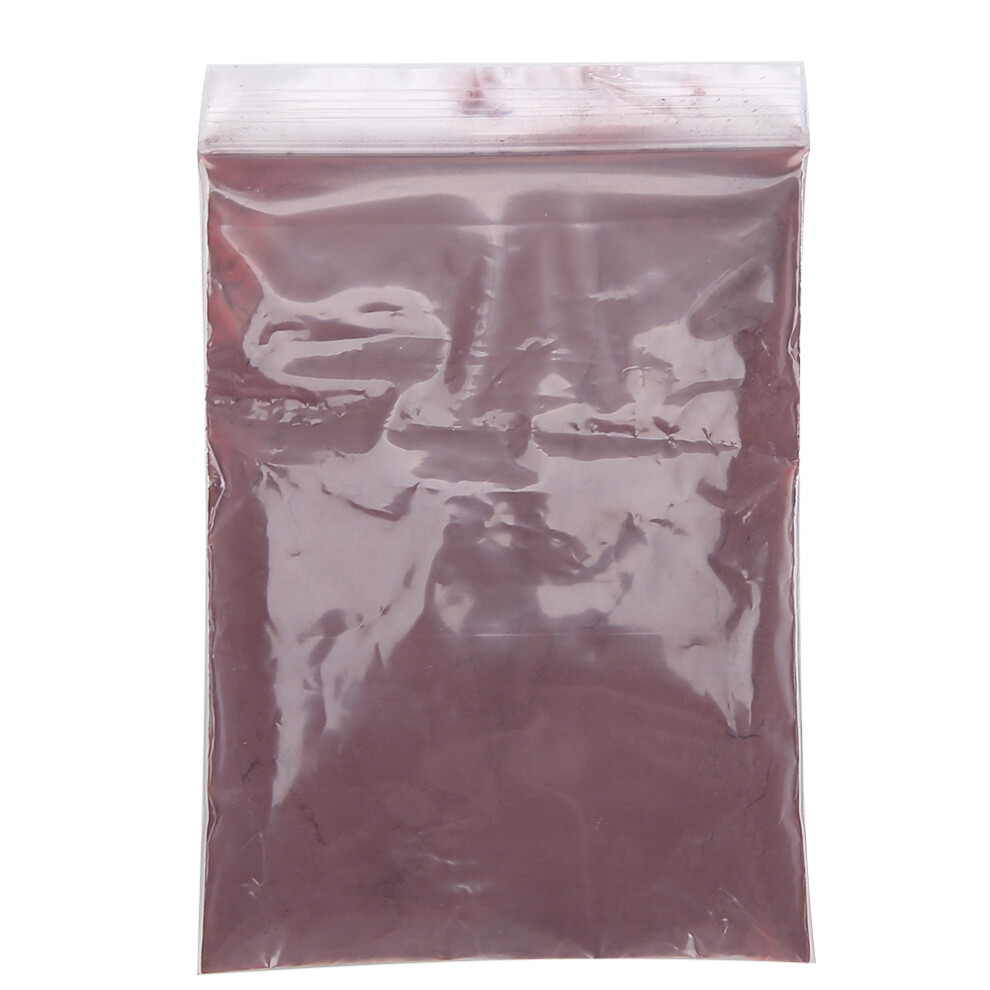(Brown Turns Red) Thermochromic Powder for Soap Cosmetics Resin Nail Art Brown Turns Red