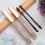 (4#Coffee) VIBELY 2pcs Eyebrow Tint Gel Dark Brown 4