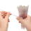 100x Wegwerp Speekselafvoerbuis Plastic 4