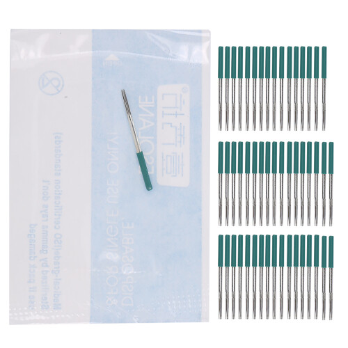 (5RS) 50 Stk Verlängerte Eyebrow Tattoo Nadel Microblading 3RL 2