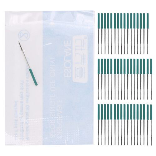 (3RL) 50 Stk Verlängerte Eyebrow Tattoo Nadel Microblading 3RL 1