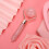 Rose-Quarz-Gesichtsroller straffend, lifting, gegen Falten 5