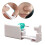 8 Stk Einweg-Nasenpiercing-Set mit Stud 3