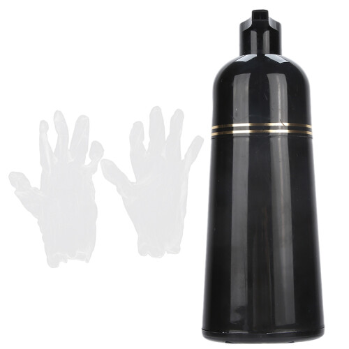 Haarfarbe-Creme langlebig, Schwarz, 500ml 2