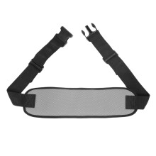 (Neutral Gray Average Size) Verstellbarer Rollstuhl-Sicherheitsgurt atmungsaktiv Grau