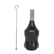 (Black) 28mm Rood Tattoo Naalden Aluminium