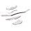 5pcs Stainless Steel Gua Sha Massage Set 4