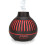 (US Plug) 7-Farben LED-Aromatherapie-Zerstäuber 400ml, Dunkles Holzdesign 3