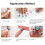 24Pcs Ballerina Matte Coffin False Gel Press On Nails Set 3
