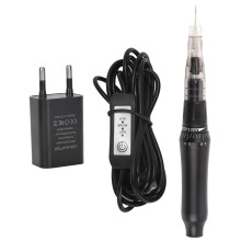(Black EU Plug) Semi-permanente Microblading-Tätowierungs-Maschine