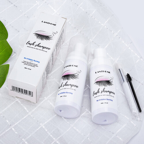 LANTHOME Wimpern-Shampoo 50ml Schaum für Extensions