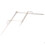 (Silver) Wenkbrauw Stencil Mal Voor Microblading 5
