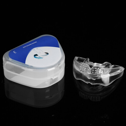 (Phase 3 (Slightly Hard)) Transparent Silicone Orthodontic Retainer Mod 2