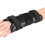 (Universal for both hands) Breathable Universal Wrist Protector Black One Size Leather 2