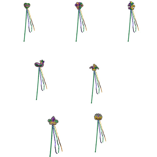 Sequins Handheld Stick Angel Magics Wand Fairys-Section 2 1