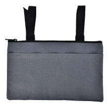 Wasserdichte Scooter-Armlehnen-Tasche für Rollstuhlnutzer Grau