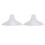 2pcs Silicone Nipple Shield Baby Feeding Breastfeeding Protector 2
