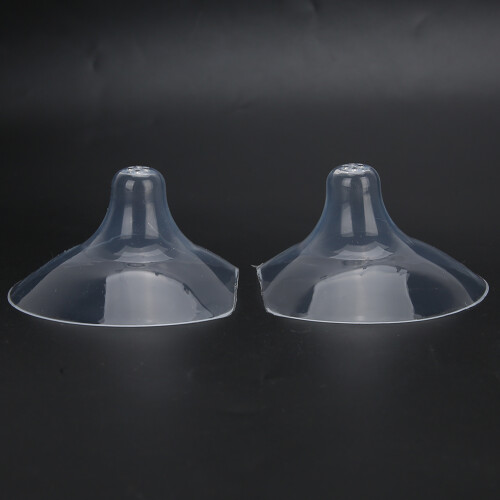 2pcs Silicone Nipple Shield Baby Feeding Breastfeeding Protector 2