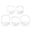 (White) Beard Shaper Mustache Template Goatee Outliner White 1