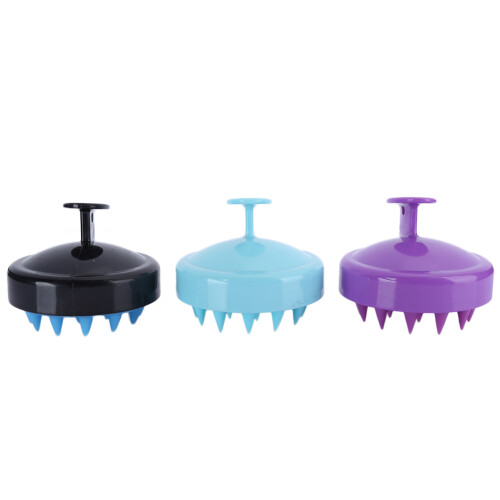 3Delige Silicone Shampoo & Massageborstel