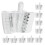 (L) 10pz Apri bocca dentale in silicone 2