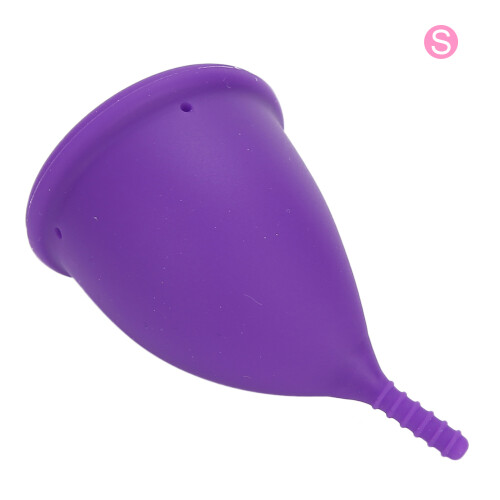 (S) Weicher Wiederverwendbarer Menstrual Cup Silikon 1