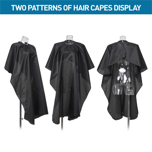 Kappersschort Set met Nylon Stofborstel 2