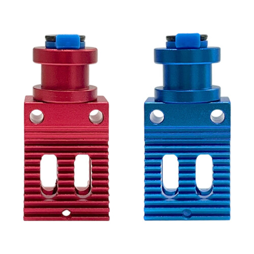 Metal Cooling Universals For MK8 3D Printer Hotend-Red 2