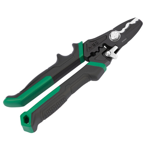 Multifunctional 8Inch All Steel Wire Shear Tool with Stripping